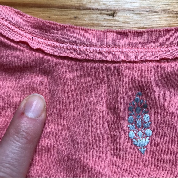 Free People Pink Drawstring Crop Top, EUC, S - Picture 13 of 13